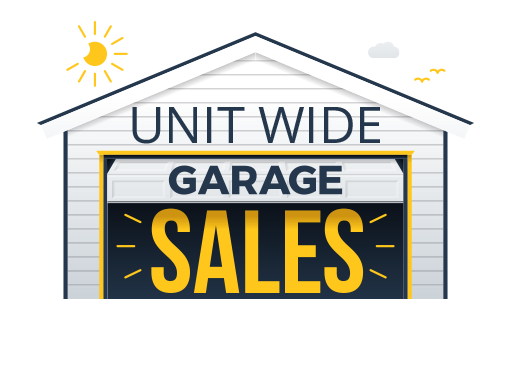 Garage sales ad